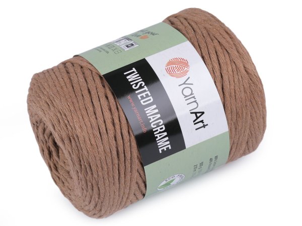 Pletací příze Twisted Macrame 500 g rozčesávací