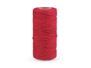 Bavlněná příze macrame / háčkovací, rozčesávací