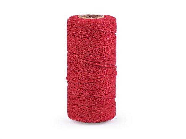 Bavlněná příze macrame / háčkovací, rozčesávací
