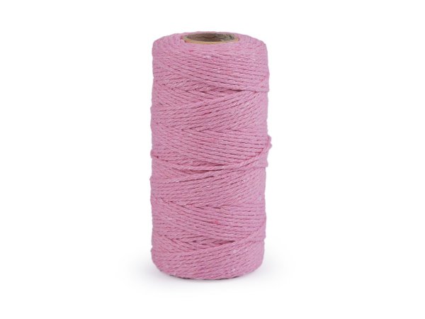 Bavlněná příze macrame / háčkovací, rozčesávací