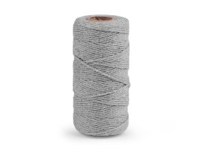 Bavlněná příze macrame / háčkovací, rozčesávací