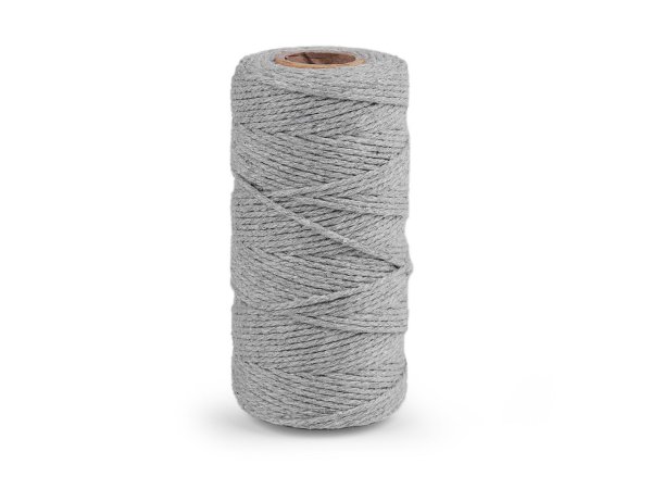 Bavlněná příze macrame / háčkovací, rozčesávací