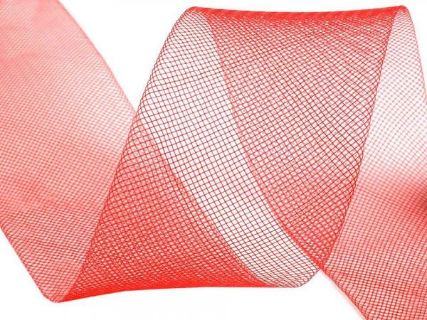 Modistická krinolína na vyztužení šatů a výrobu fascinátorů šíře 45 mm