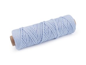 Bavlněná šňůra macrame Ø3 mm rozčesávací
