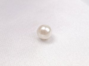 Perly / korálky Ø6 mm k nýtování