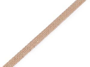 Jutová stuha šíře 10 a 15 mm řezaná