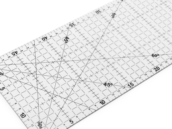 Pravítko na patchwork 15x50 cm