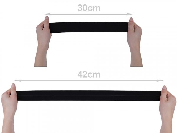Lemovací pruženka půlená matná šíře 40 mm