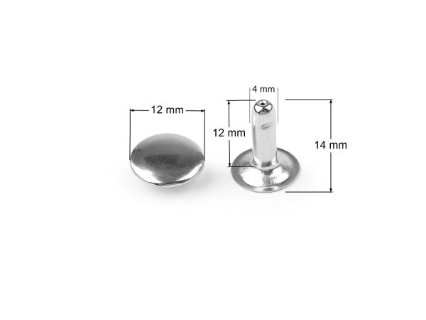Duté nýty Ø12 mm jednostranné