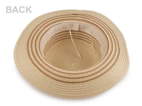 Dámský letní klobouk / slamák a taška sada