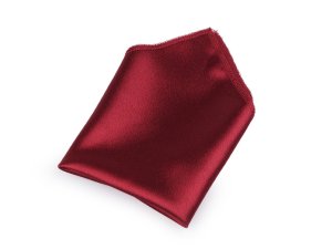 Saténový kapesníček do saka / klopy v krabičce