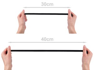 Pruženka šíře 12 mm se silikonem