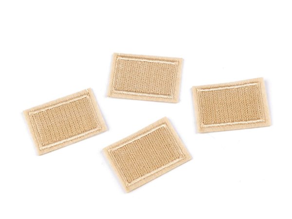 Nažehlovací záplaty pro opravy dírek i zdobení 2,3x3,3 cm