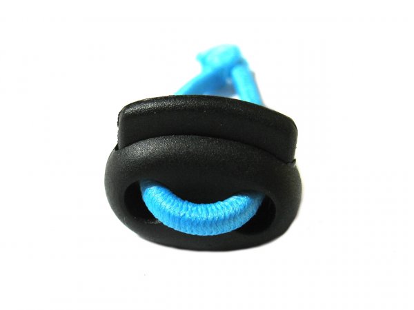 Brzdičky s dvěma dírkami 20x22 mm ČERNÁ