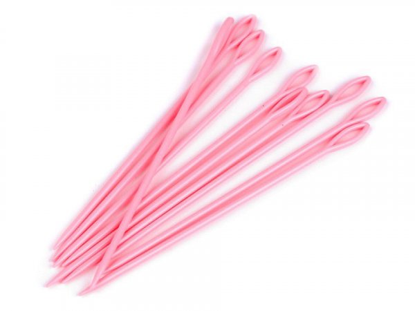 Plastové jehly délka 150 mm tupé