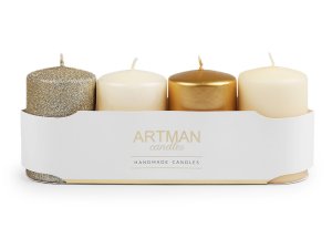 Adventní svíčky válec Ø6 cm