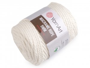 Pletací příze Macrame Rope Ø5 mm 500 g rozčesávací