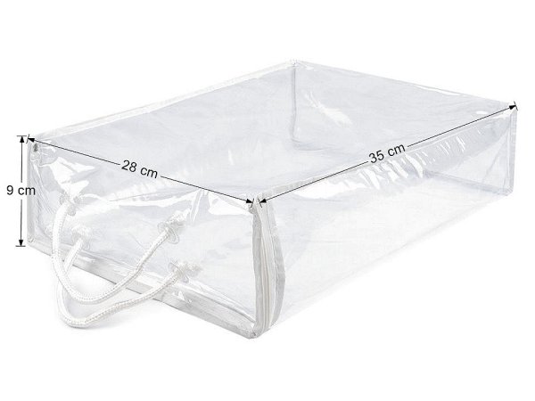 Úložný box / obal PVC se zipem