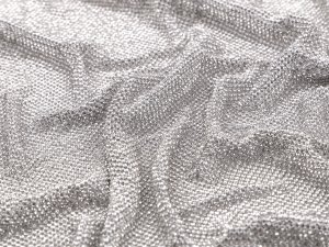 Štras v metráži zlatá, stříbrná 39x116 cm