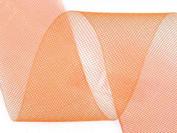 Modistická krinolína na vyztužení šatů a výrobu fascinátorů šíře 45 mm