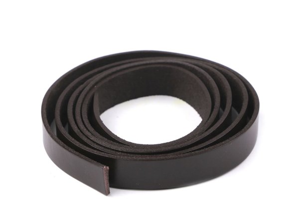 Kožený popruh / ucho na tašky - polotovar šíře 15 mm