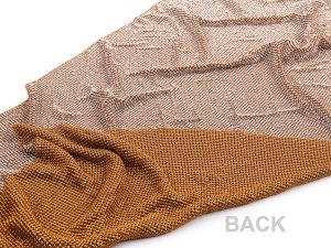 Štras v metráži zlatá, stříbrná 39x116 cm