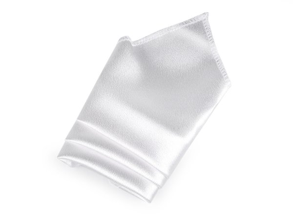 Saténový kapesníček do saka / klopy v krabičce