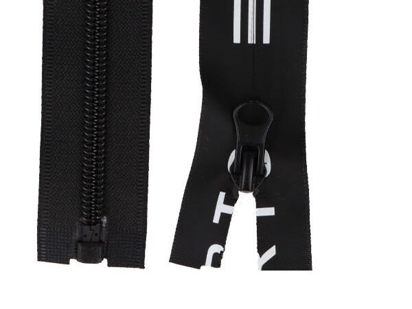 Voděodolný zip No 5 délka 80 cm spirálový SPORT