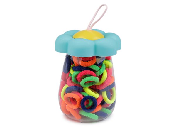 Mini gumičky do vlasů v designovém balení