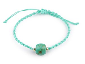 Náramek shamballa s imitací minerálu