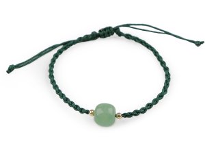 Náramek shamballa s imitací minerálu