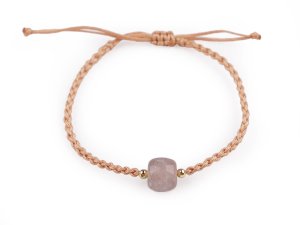 Náramek shamballa s imitací minerálu