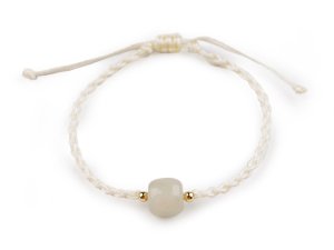 Náramek shamballa s imitací minerálu