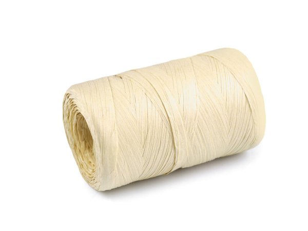 Lýko rafie přírodní, k pletení tašek, šíře 5-8 mm