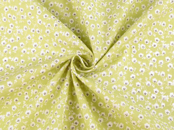 Bavlněná látka / plátno drobné květinky