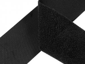 Nízkoprofilový suchý zip háček + plyš šíře 50 mm jemný