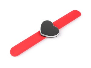 Magnetický jehelníček na ruku samonavíjecí - srdce, obdélník