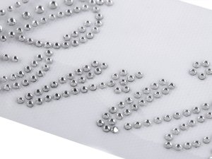 Hotfix nažehlovací kamínková aplikace na textil Bride