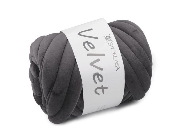 Příze Marshmallow silná Velvet Ø20 mm 500 g