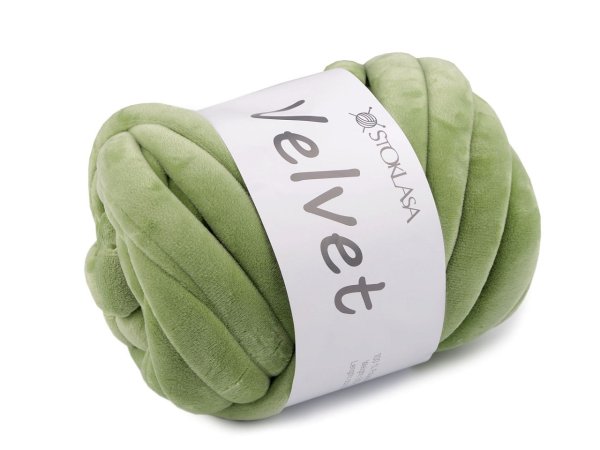Příze Marshmallow silná Velvet Ø20 mm 500 g