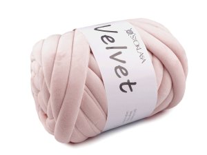 Příze Marshmallow silná Velvet Ø20 mm 500 g