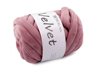 Příze Marshmallow silná Velvet Ø20 mm 500 g