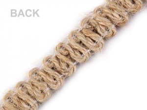 Jutový prýmek šíře 11 mm