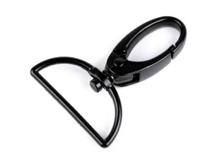 Kovová karabina otočná, průvlek 32 mm