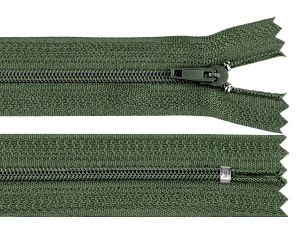 Spirálový zip No 3 délka 30 cm pinlock
