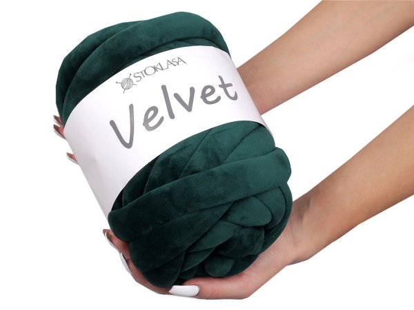 Příze Marshmallow silná Velvet Ø20 mm 500 g