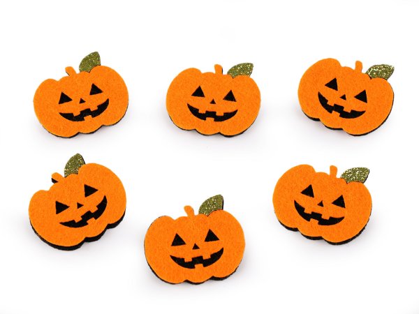 Filcový mix s glitry, Halloween