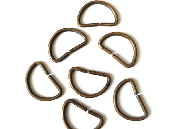 Polokroužek 20 mm , 25 mm , 30 mm staromosaz 2 jakost