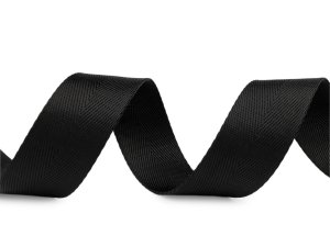 Hladký popruh s leskem šíře 32 mm