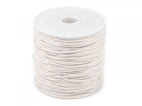Šňůra bavlněná Ø0,8 mm voskovaná
